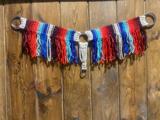 Serape Fringe Mohair Breastcollar